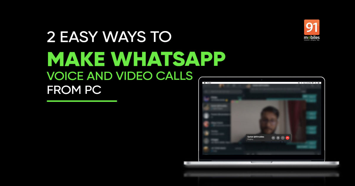 Come effettuare videochiamate/chiamate vocali su WhatsApp in Mac e Windows